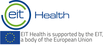 Logo: eit Health - EIT Health is supported by the EIT, a body of the European Union